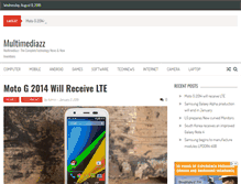Tablet Screenshot of multimediazz.com